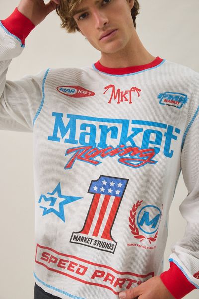 Market Studios Speed Part Thermal Long Sleeve Tee