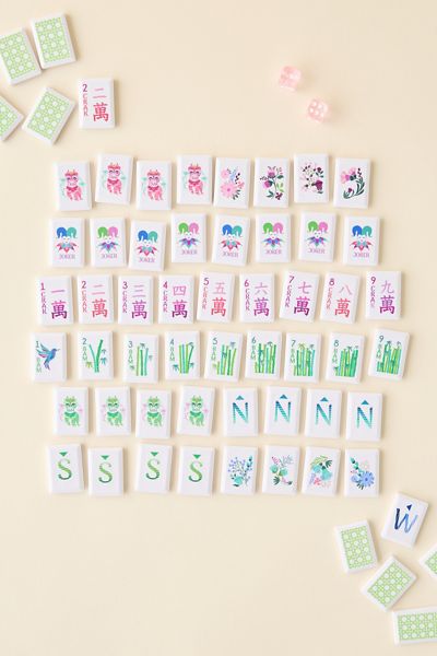 Oh My Mahjong Jardin Debutante Tile Set