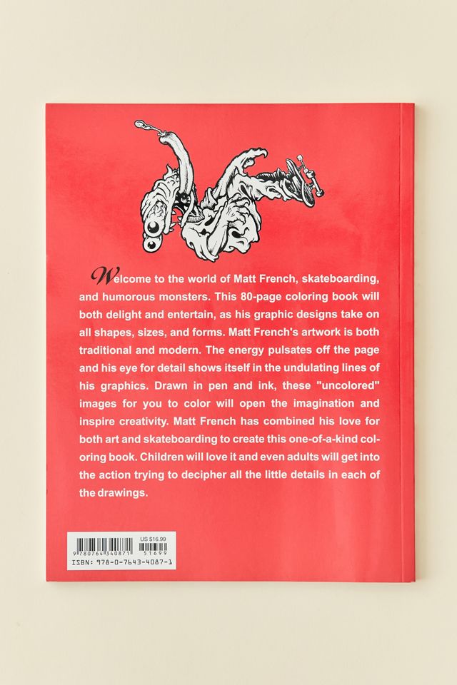 The Uncolored Book For You To Color By Matt French #5