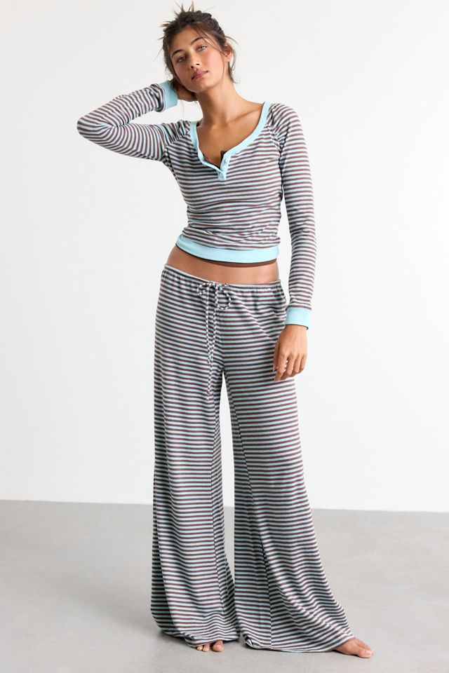 Out From Under All Nighter Striped PJ Pants #4