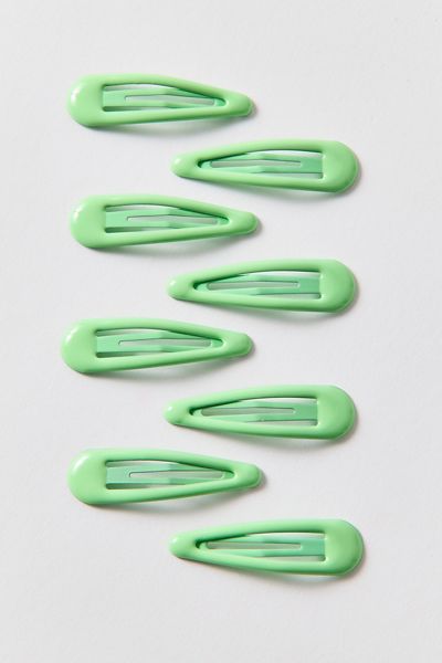 Glossy Triangle Snap Clips Set