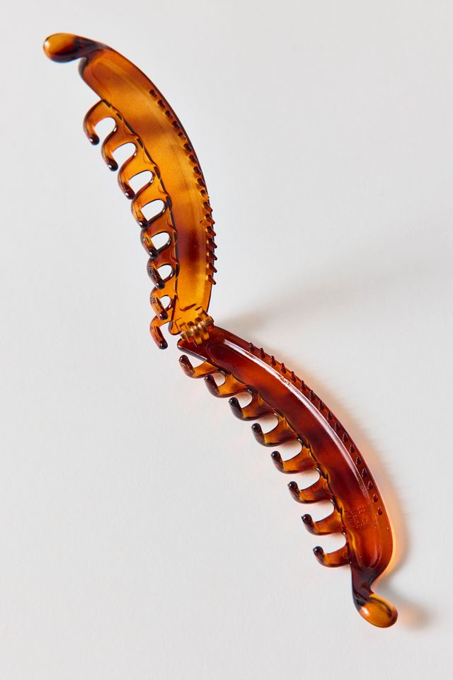Tortoise Print Lightweight Banana Hair Clip #1