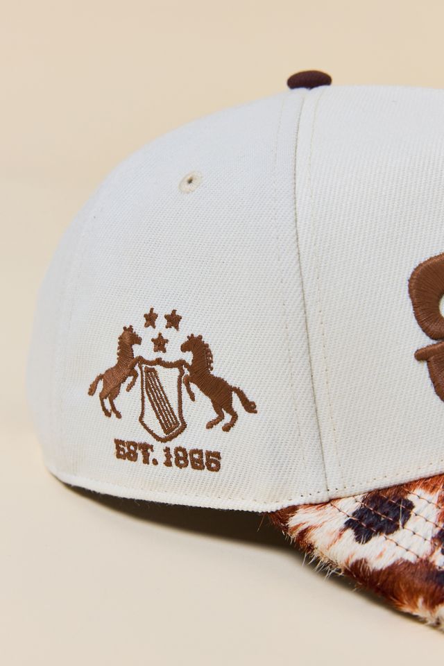 Stetson Cow Print Baseball Hat #2