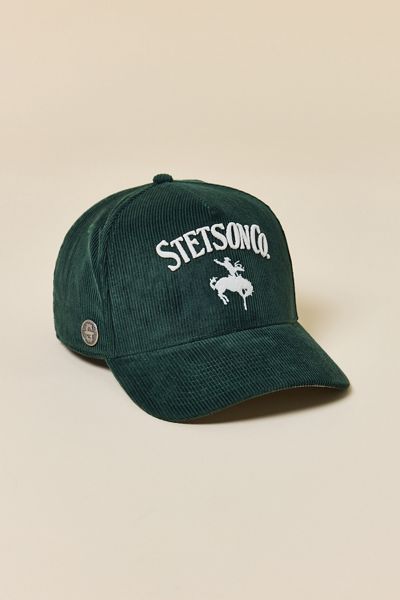 Stetson Rodeo Logo Corduroy Baseball Hat