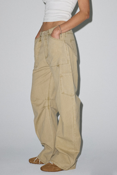 Lioness Miami Vibe Low-Rise Baggy Cargo Pants