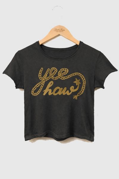 Junk Food Yeehaw Vintage Baby Tee