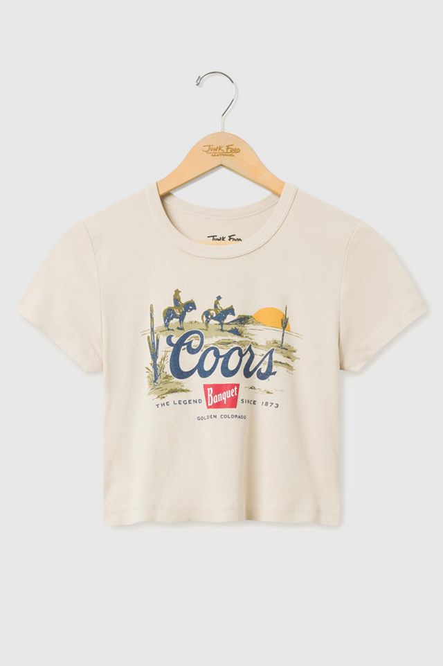 Junk Food Coors Golden Beer Baby Tee #1