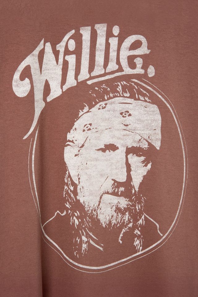 Junk Food Willie Nelson and the Family Tee #3
