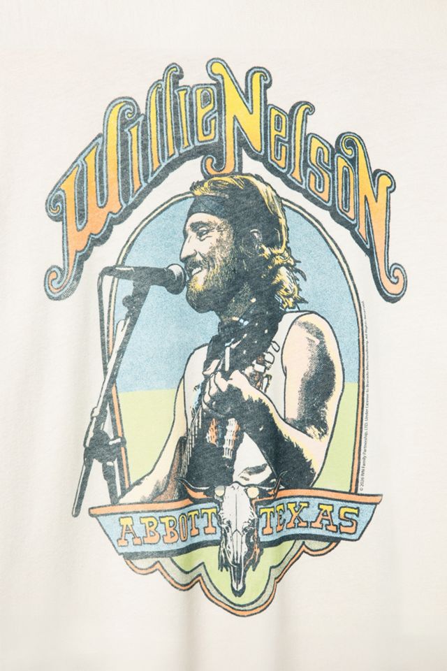 Junk Food Willie Nelson Abbott Texas Tee #2