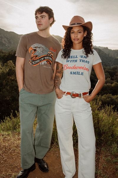 Junk Food Sell 'Em With That Budweiser Smile Tee