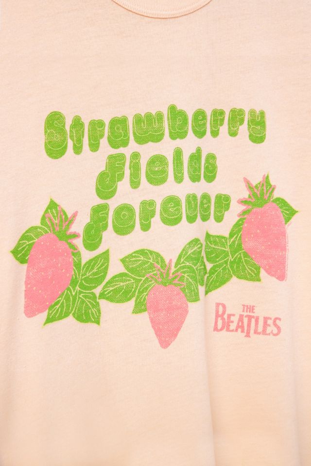 Junk Food The Beatles Strawberry Fields Forever Original Tee #2