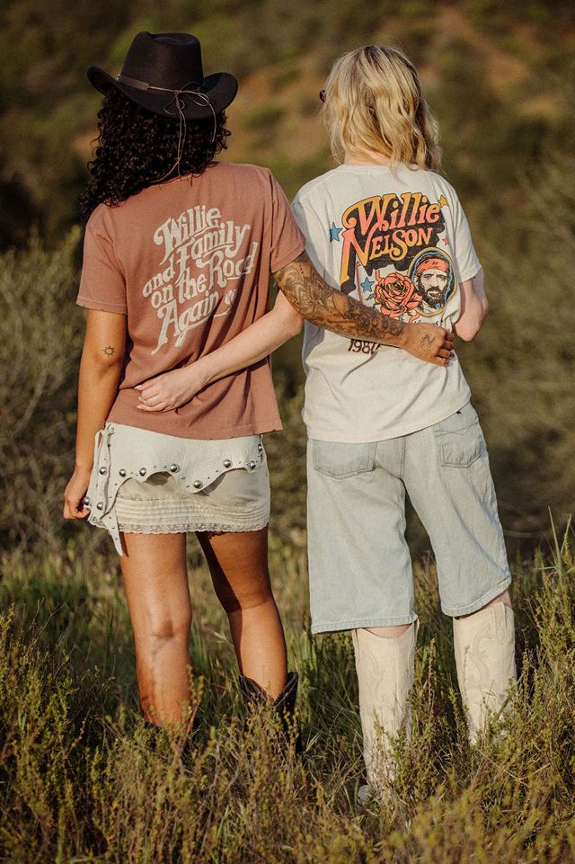 Junk Food Willie Nelson Always On My Mind Tee #1