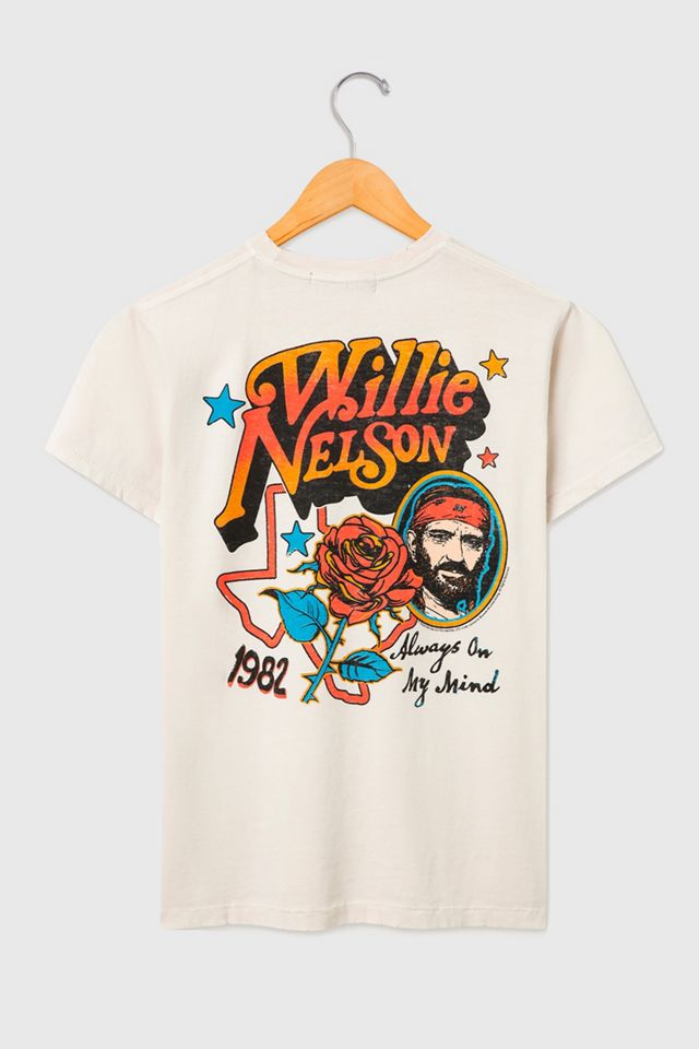Junk Food Willie Nelson Always On My Mind Tee #2