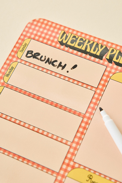 ban.do Magnetic Dry-Erase Weekly Task Manager