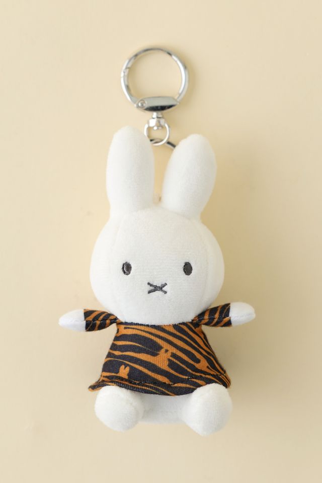 Miffy UO Exclusive Cheetah Patterned Dress Plushie Keychain #1