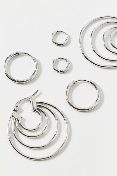 Alice Essential Waterproof Hoop Earrings Set
