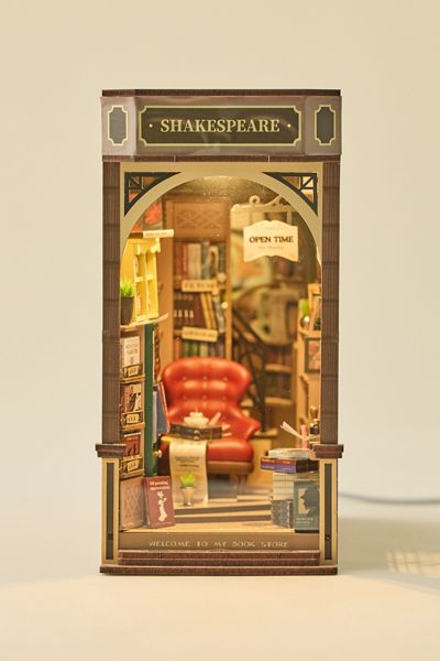 Rolife Bookstore DIY Book Nook 3D Puzzle Kit