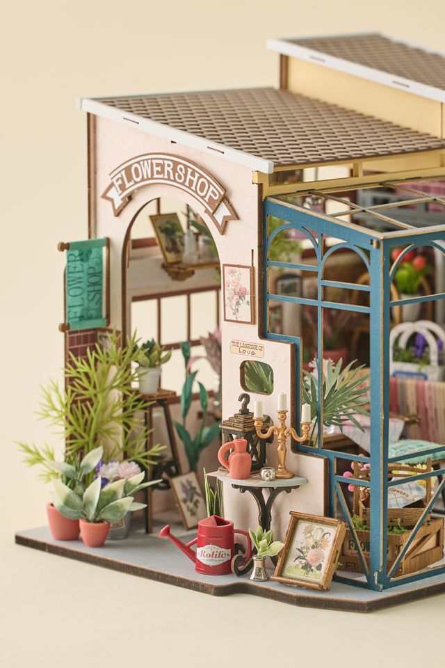 Rolife Emily’s Flower Shop DIY Miniature House 3D Puzzle Kit #3