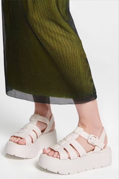 Melissa Up Jelly Platform Fisherman Sandal