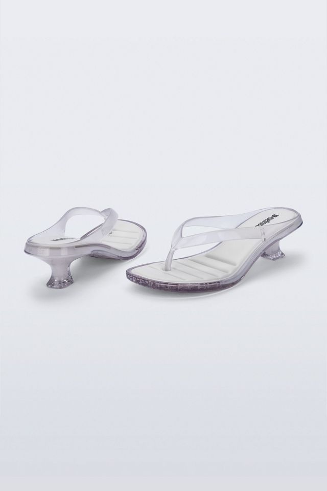 Melissa Jelly Flip Flop Kitten Heel #2