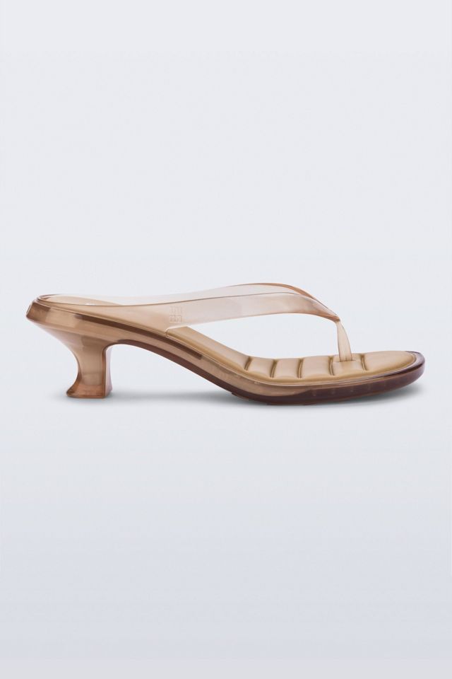Melissa Jelly Flip Flop Kitten Heel #1