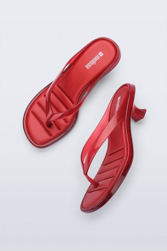 Melissa Jelly Flip Flop Kitten Heel #3