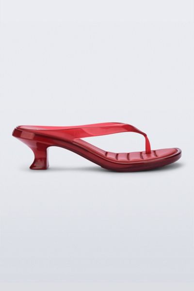 Melissa Jelly Flip Flop Kitten Heel