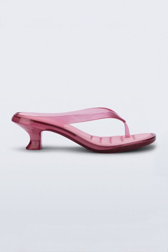 Melissa Jelly Flip Flop Kitten Heel #1