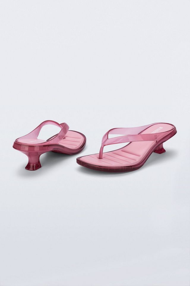 Melissa Jelly Flip Flop Kitten Heel #2