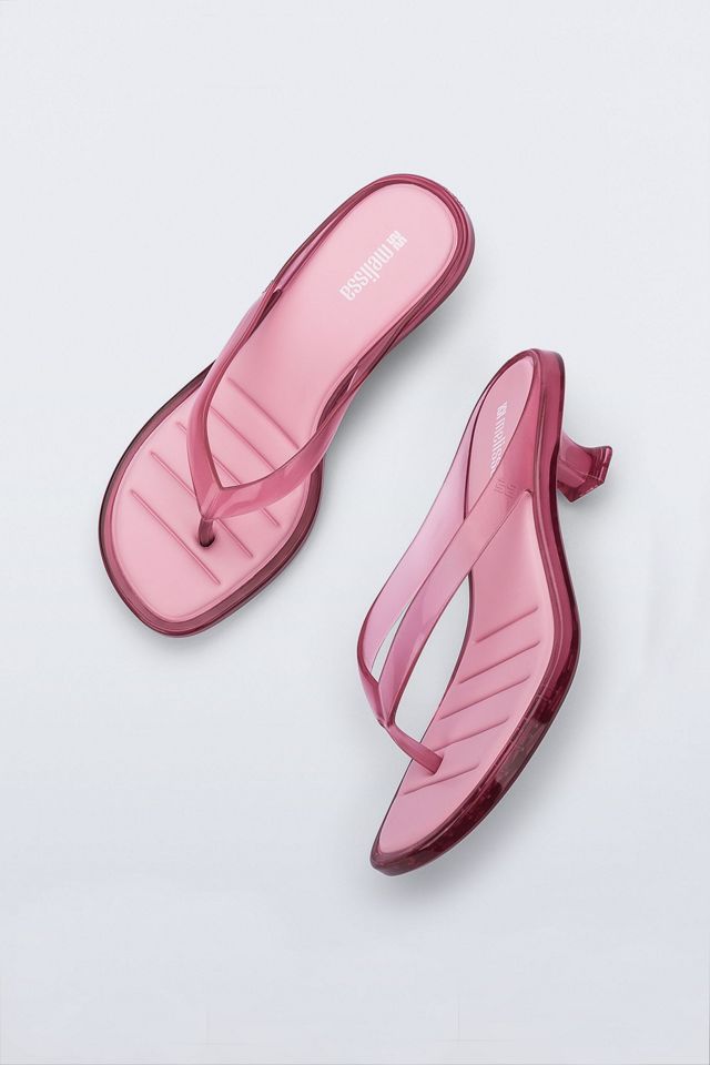Melissa Jelly Flip Flop Kitten Heel #3