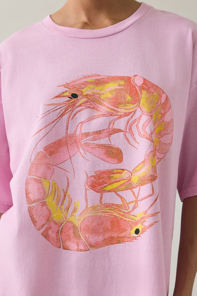 Shimp Graphic Oversized T-Shirt Dress #3