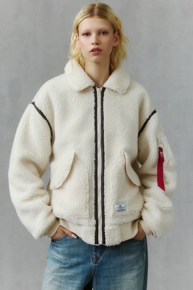 Alpha Industries CWU 45/P Fleece Bomber Jacket #2