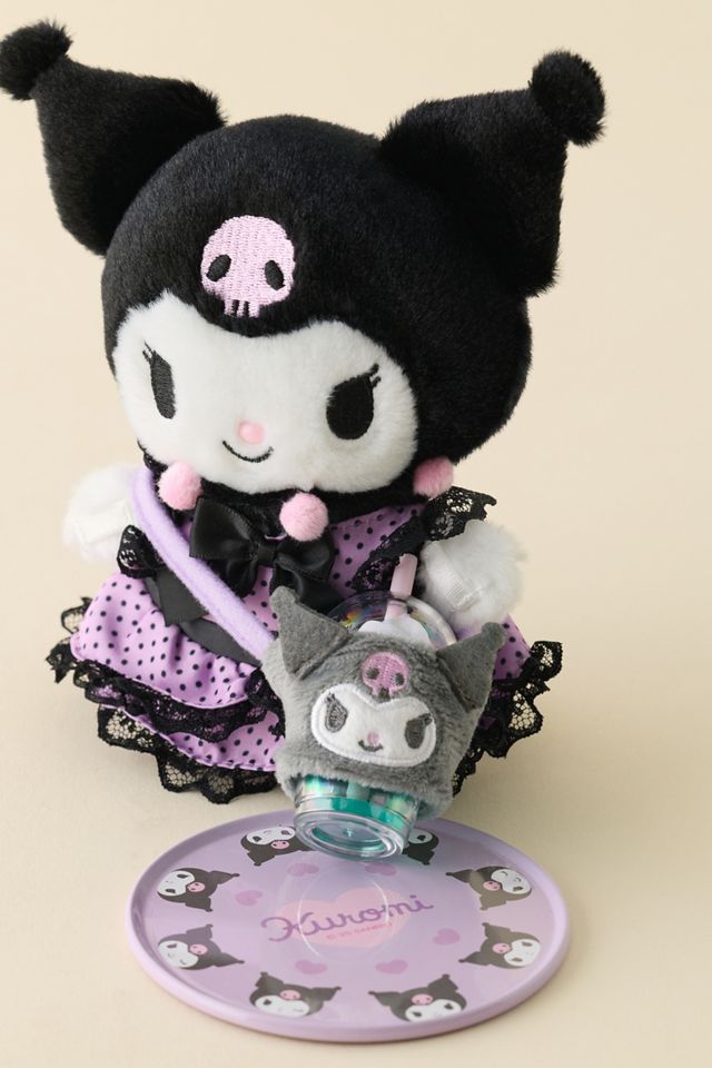 Sanrio Japan Originals Kuromi Dress-Up Plushie Doll & Accessories Set #2