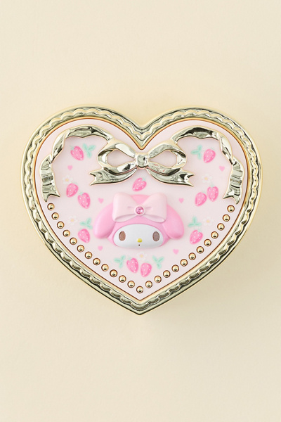 Sanrio Japan Originals My Melody Heart Shaped Mirror Compact Case