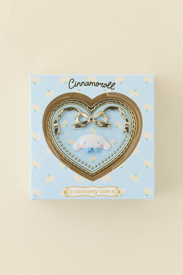 Sanrio Japan Originals Cinnamoroll Heart Shaped Mirror Compact Case #2