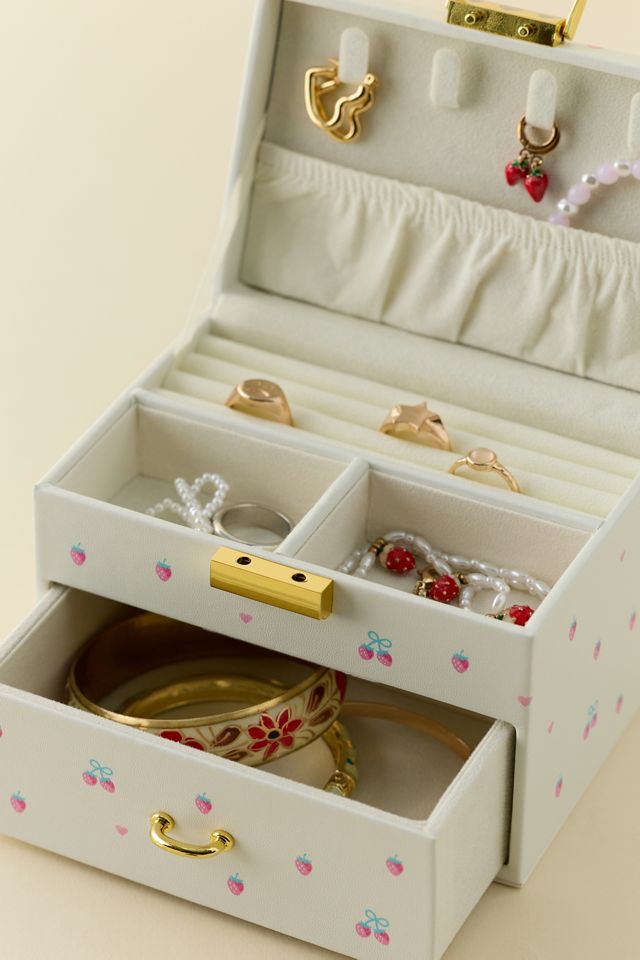 Sanrio Japan Originals Hello Kitty Strawberry Jewelry Box #1