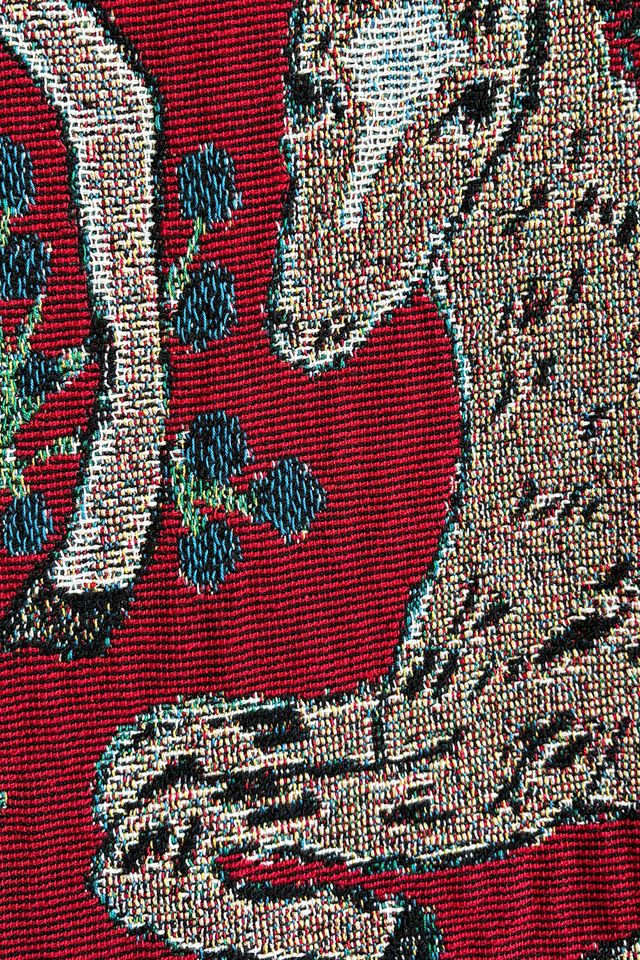 Olivia Wendel Blueberry Horses Blanket #1