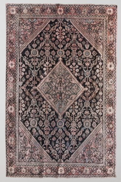 District Loom Vintage Turkish Scatter Rug 90