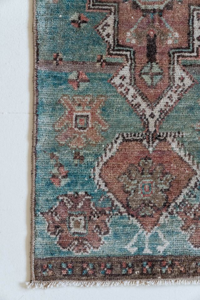 District Loom Vintage Turkish Mini Rug 638 #1