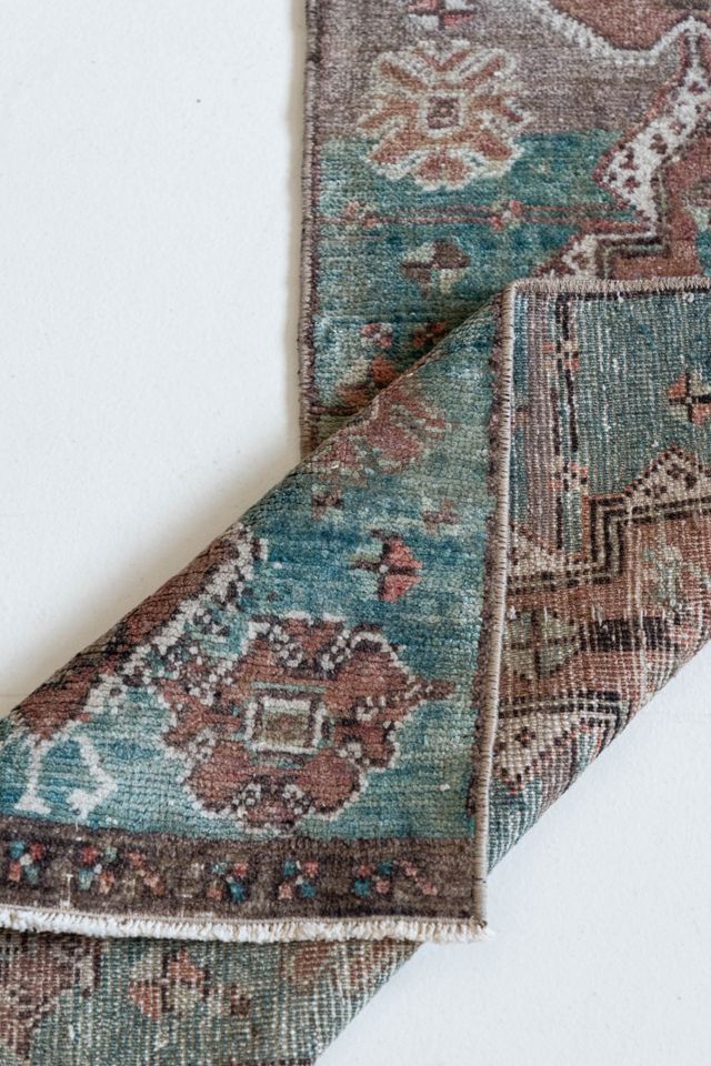 District Loom Vintage Turkish Mini Rug 638 #3