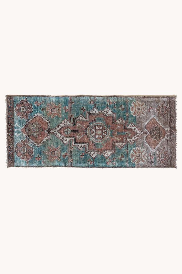 District Loom Vintage Turkish Mini Rug 638 #4