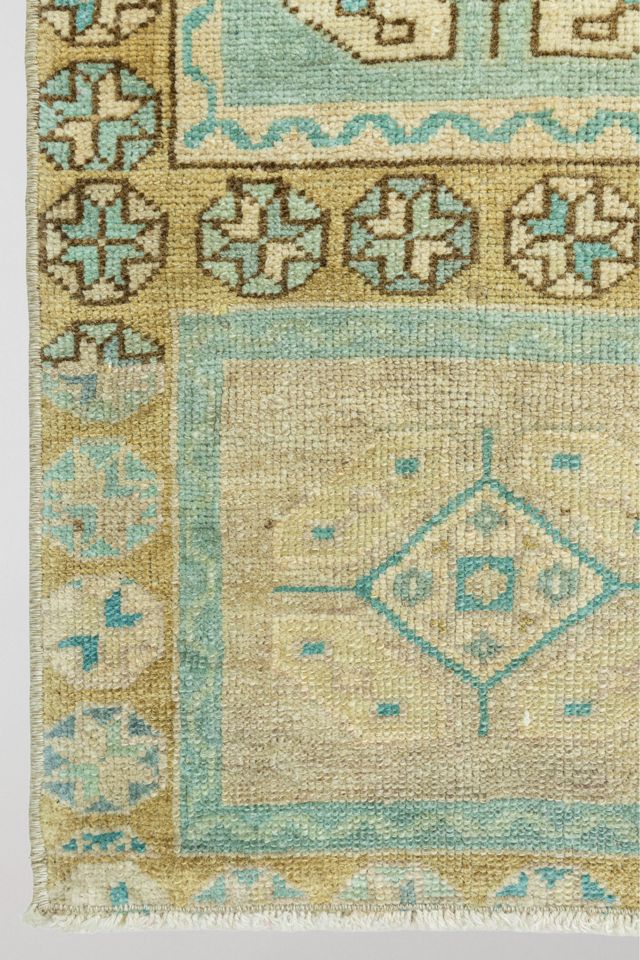 District Loom Vintage Turkish Mini Rug 764 #1