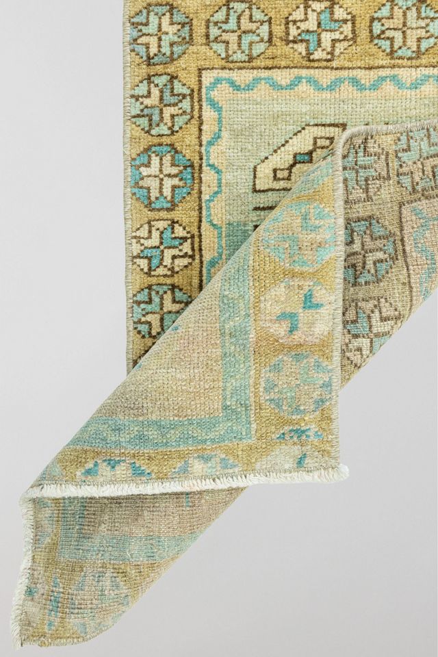 District Loom Vintage Turkish Mini Rug 764 #3