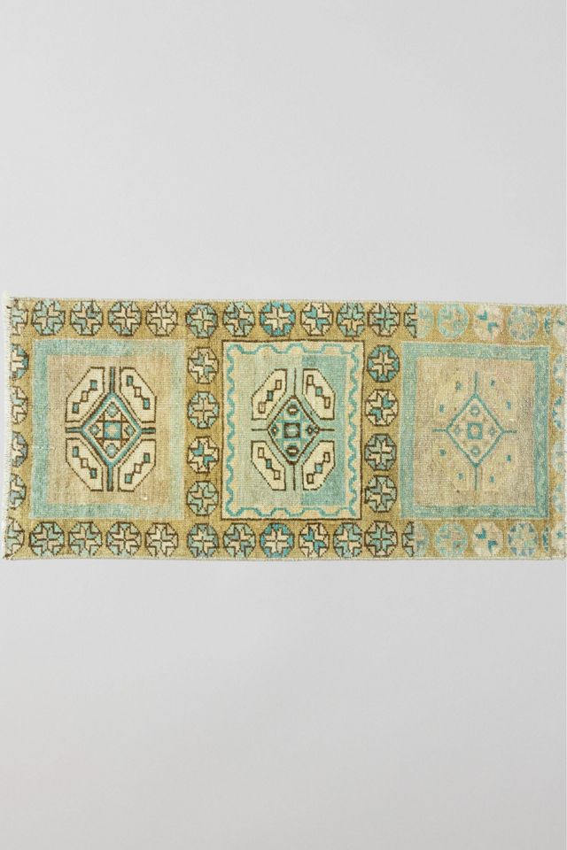 District Loom Vintage Turkish Mini Rug 764 #4