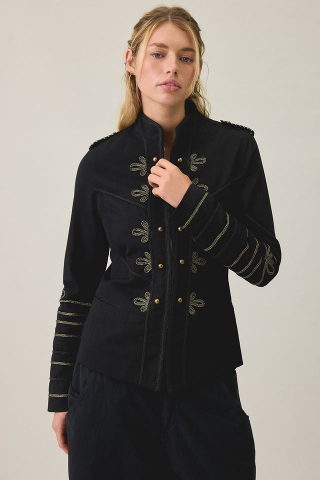 BLANKNYC Riot High Neck Band Jacket #2