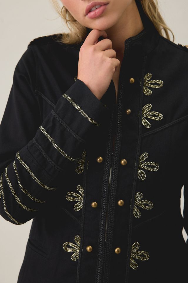 BLANKNYC Riot High Neck Band Jacket #3