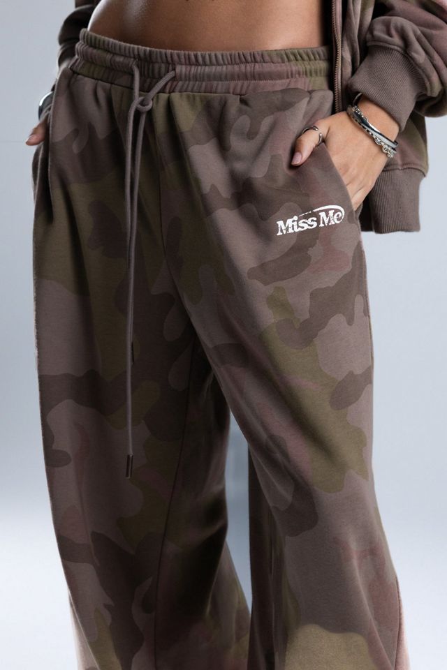 Miss Me Keira Camo Joggers #2