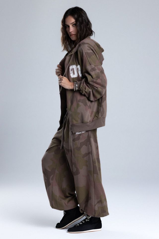 Miss Me Keira Camo Joggers #3