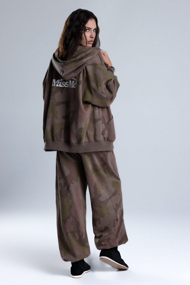 Miss Me Keira Camo Joggers #4