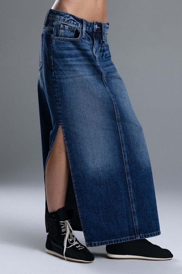 Miss Me Dejah Denim Maxi Skirt #2